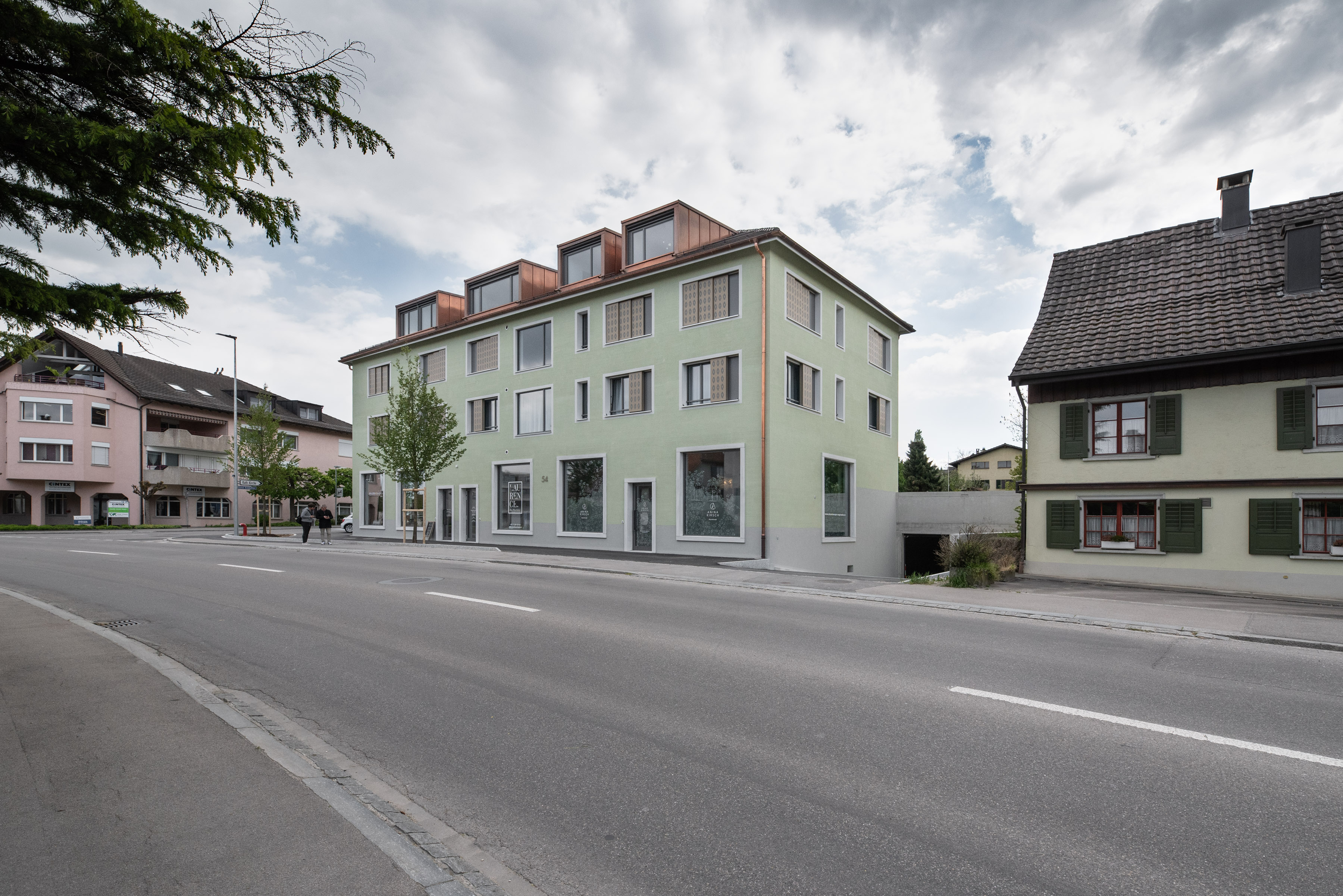 Strassenfassade Kreidolfareal 3600X2400