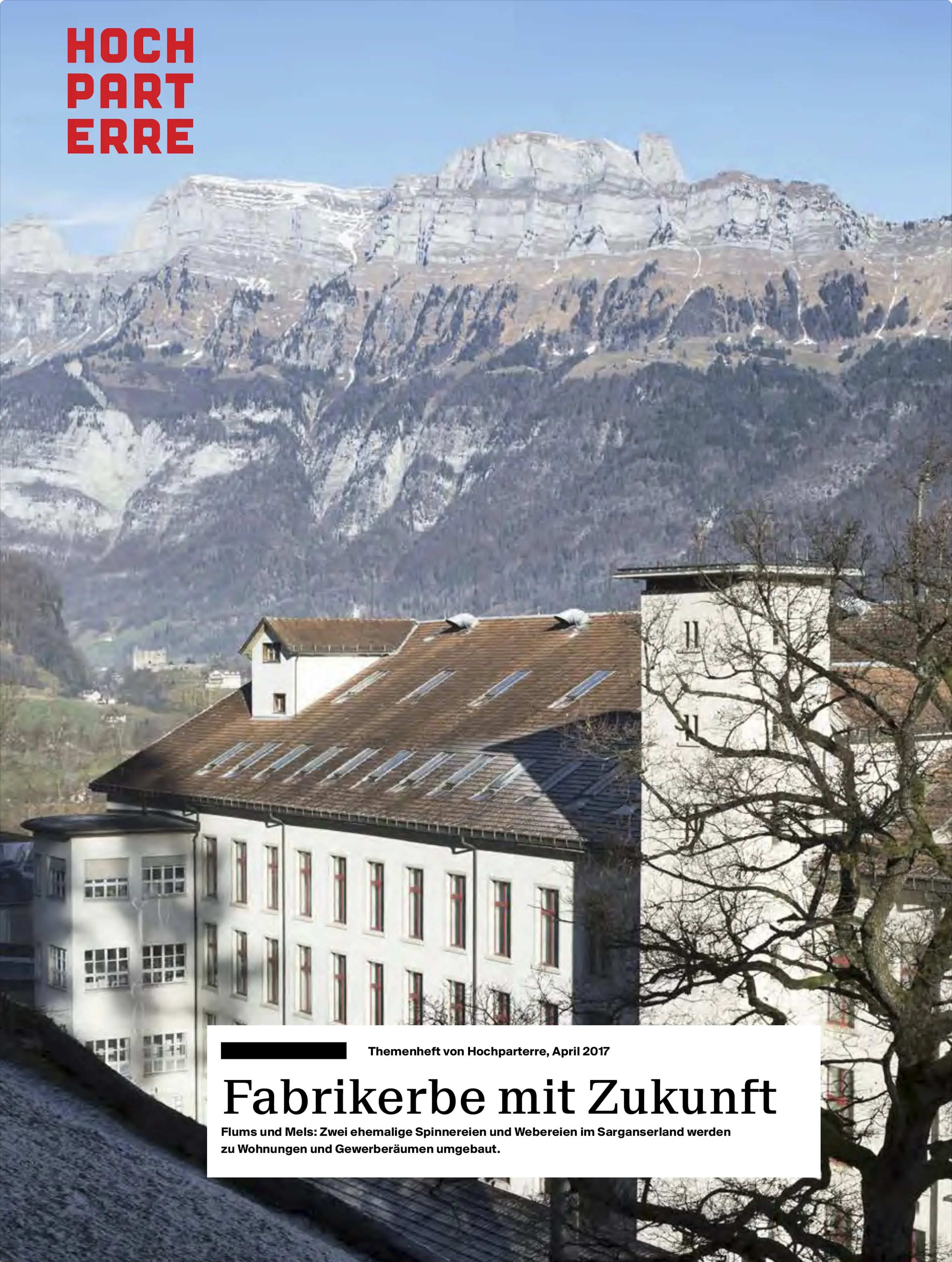 Hochparterre Flumserei Titel