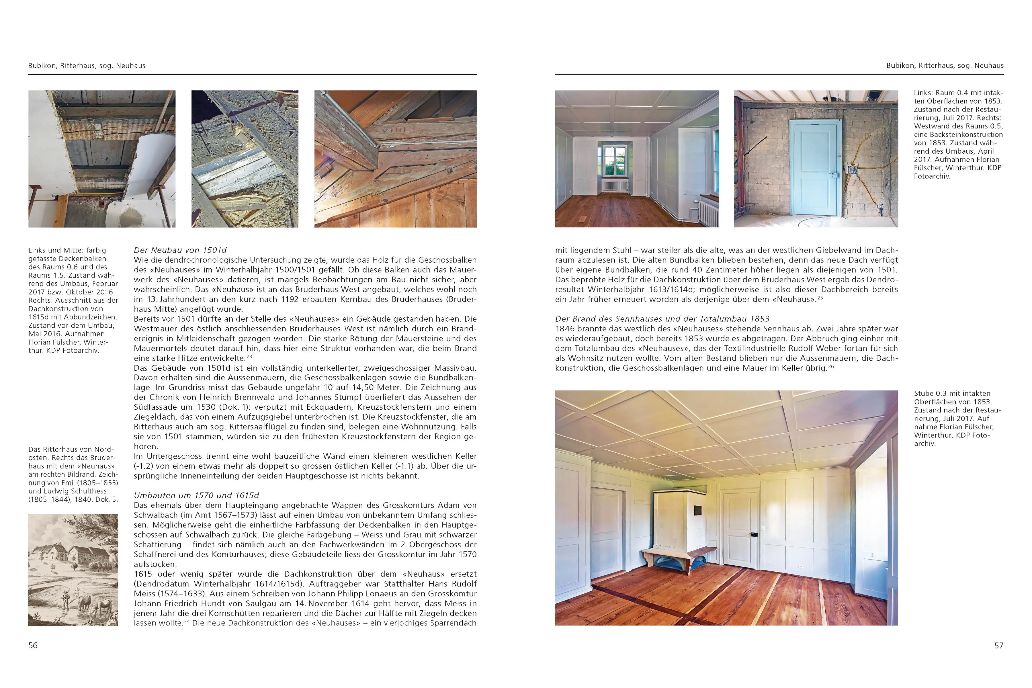 Zürcher Denkmalpflege Seite 56 57