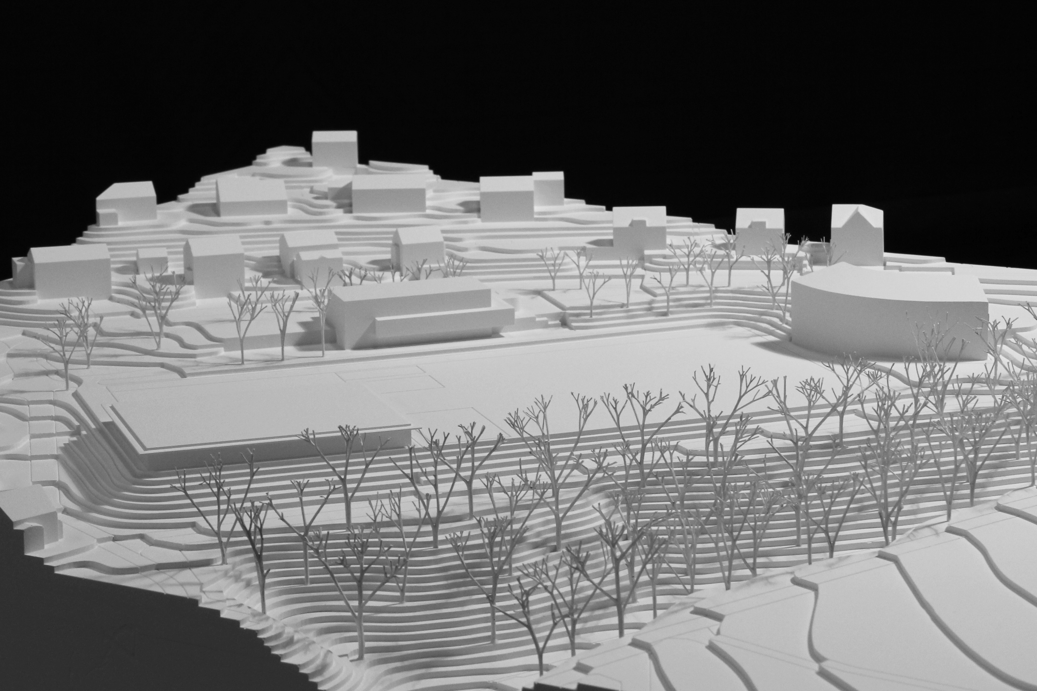 004 Halle Gipsmodell