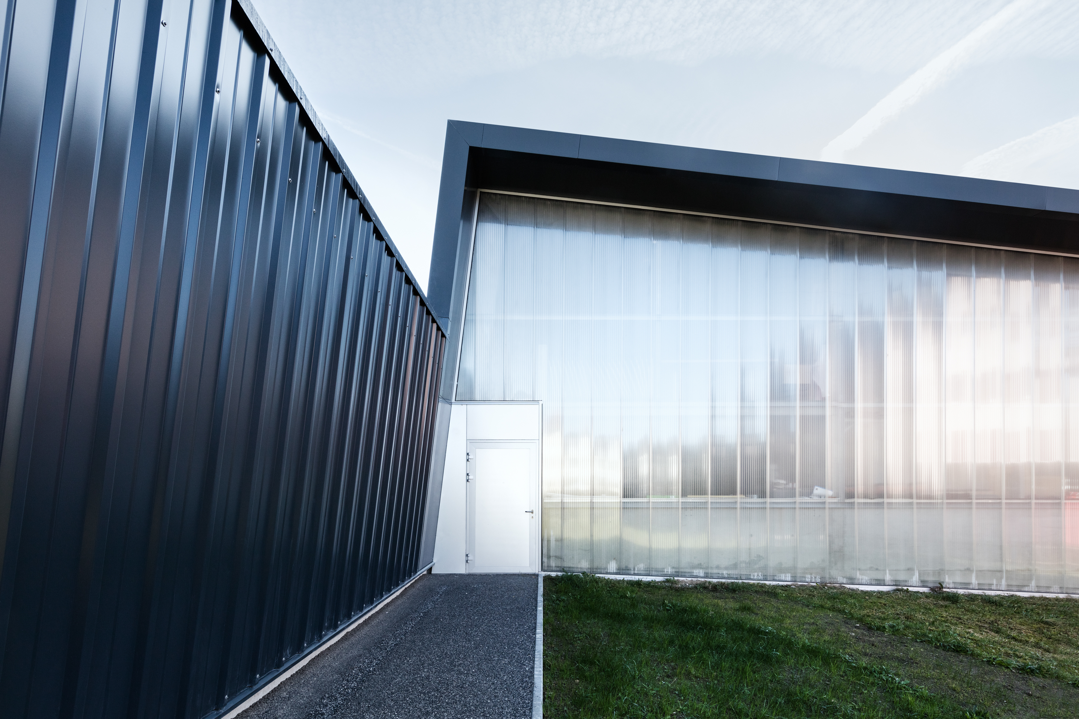 Übergang Erweiterung Zivilschutzdepot