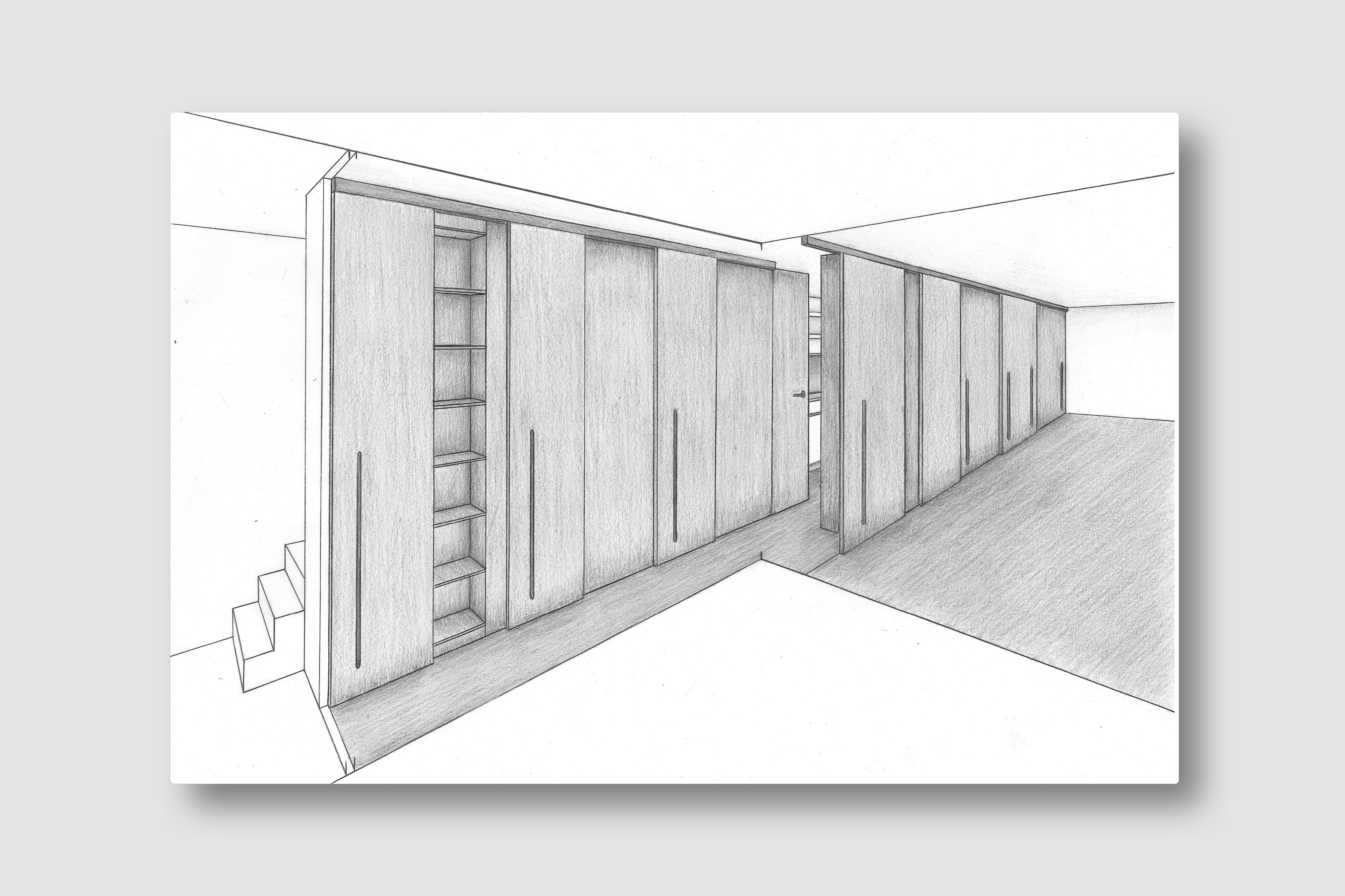 Titel EFH Pfäffikon Perspektive Eingangschränkee