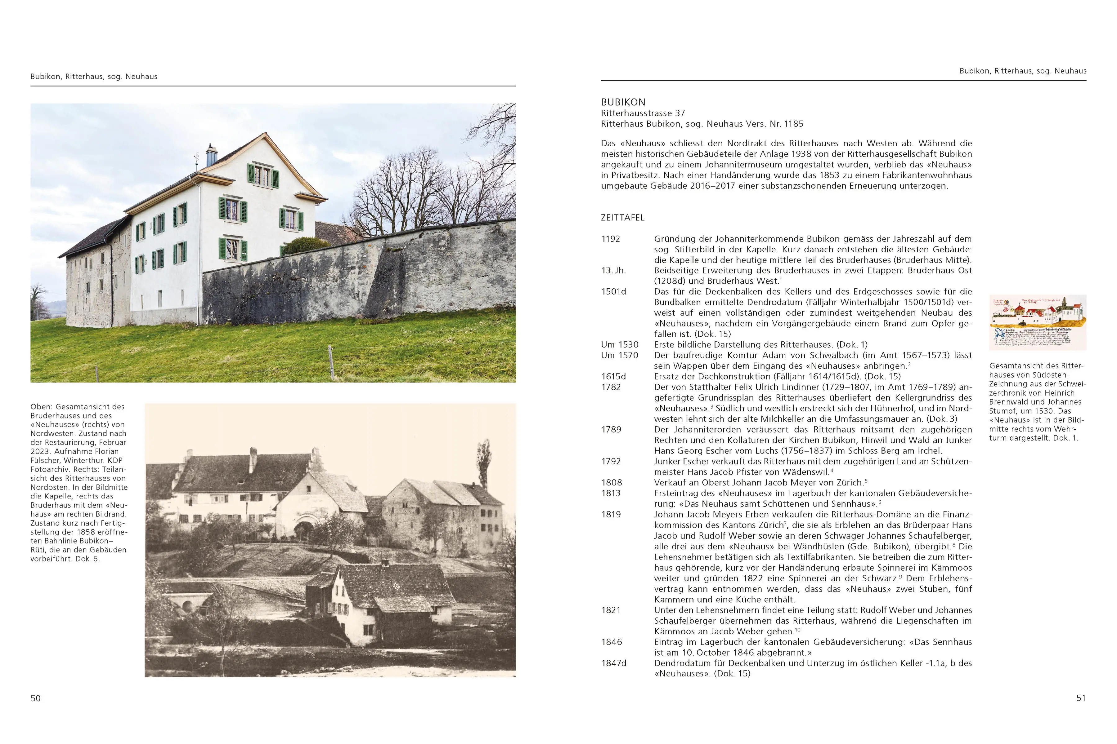 Zürcher Denkmalpflege Seite 50 51