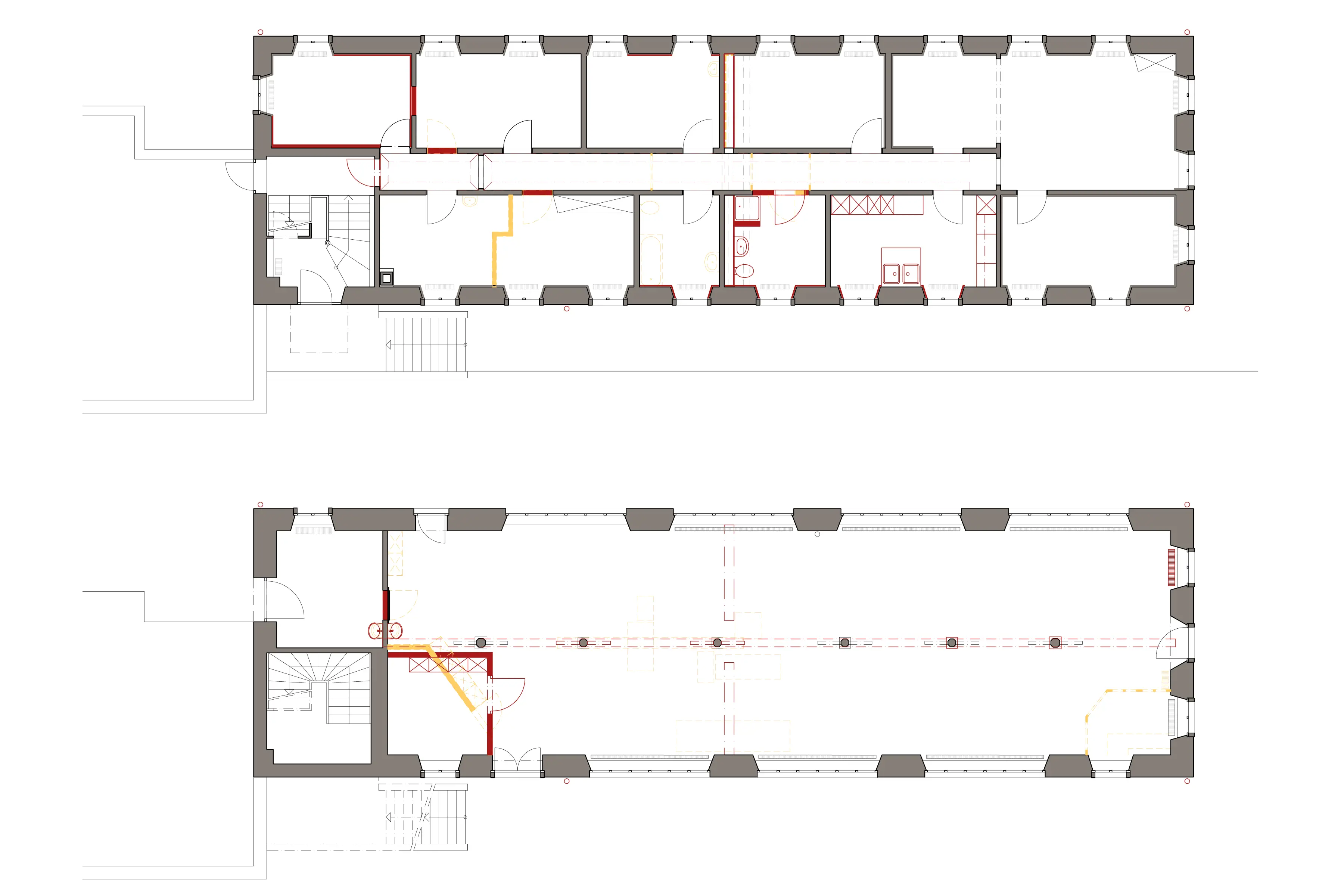 Erdgeschoss und 1.Obergeschoss