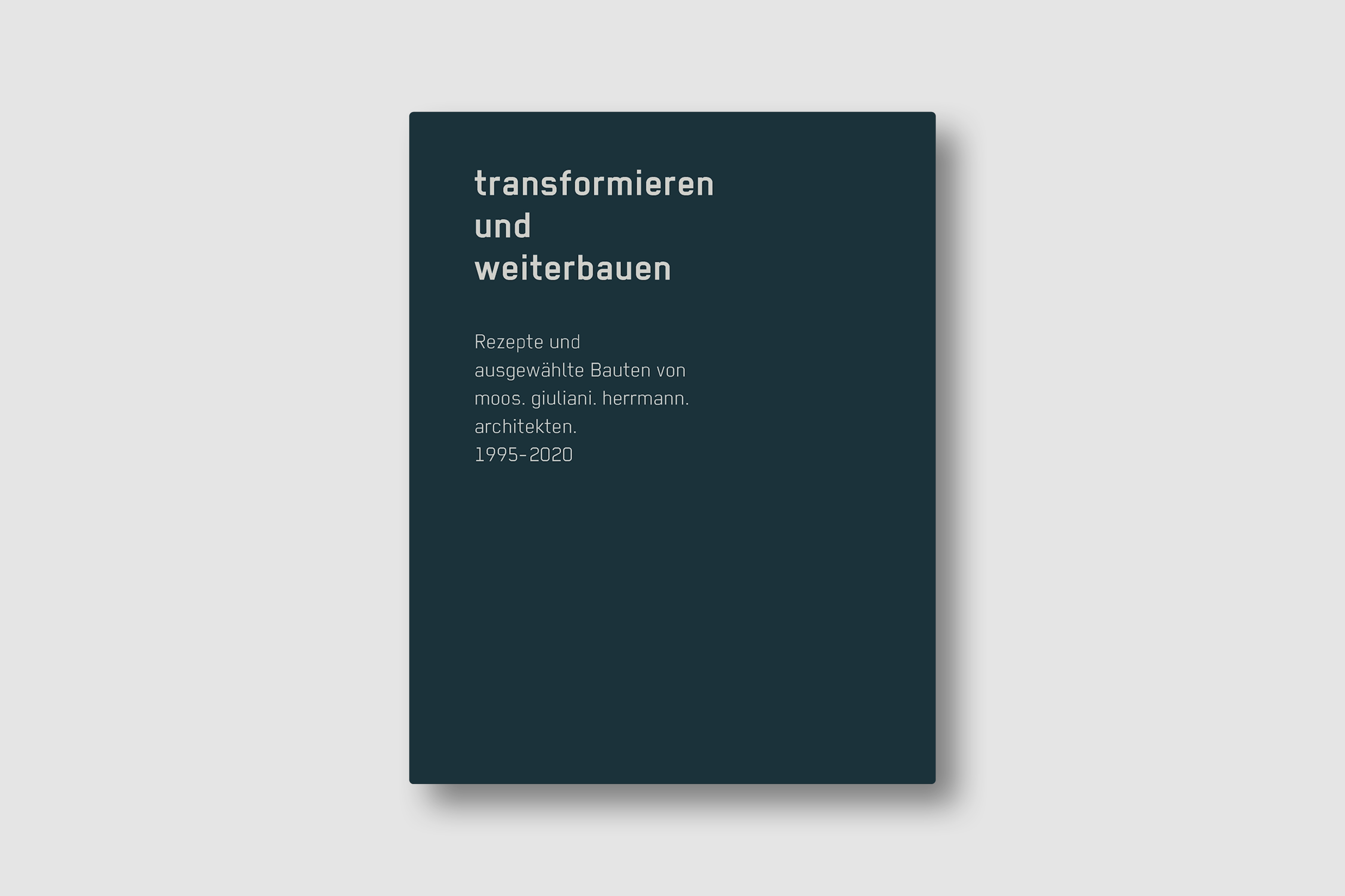 Titelblatt Transformierenn Und Weiterbauen
