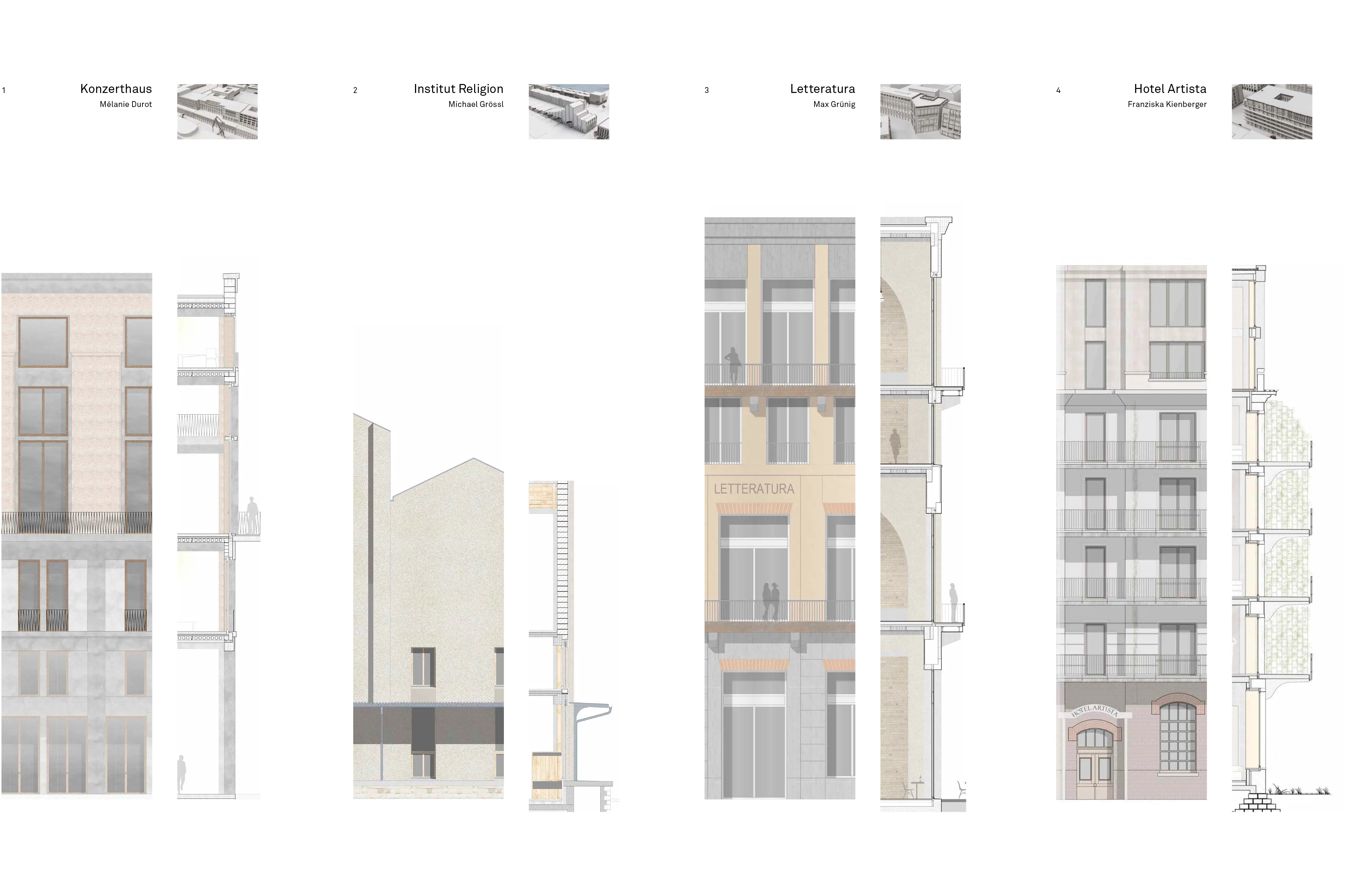 Porto Città Trieste, Plakat 1-4